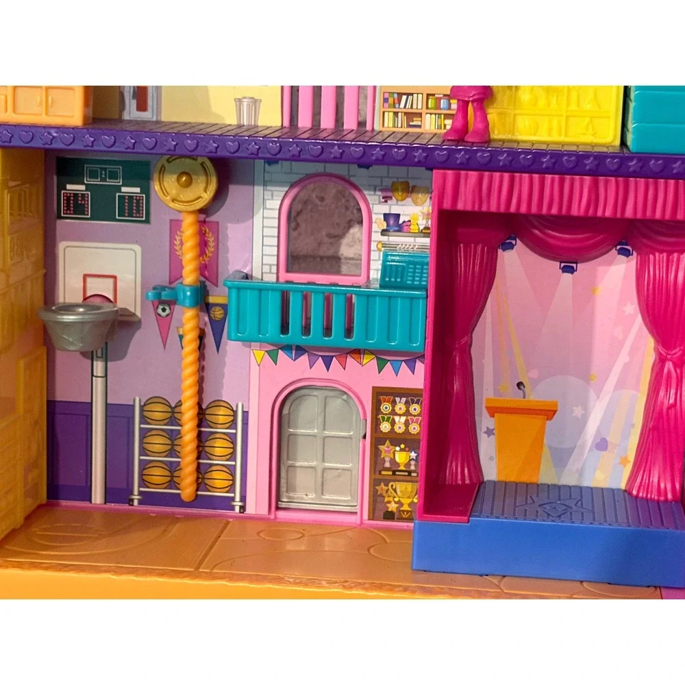 Polly Pocket Pollyville Mighty Middle School Figure Play Set Only Mattel 2020